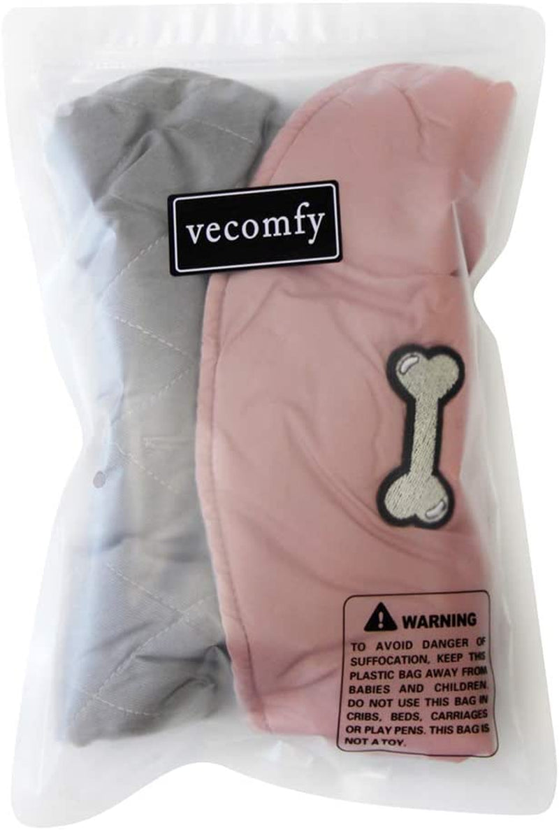 Reversible Dog Coats for Small Dogs Waterproof Warm Puppy Jacket for Cold Winter,Pink and Grey XS