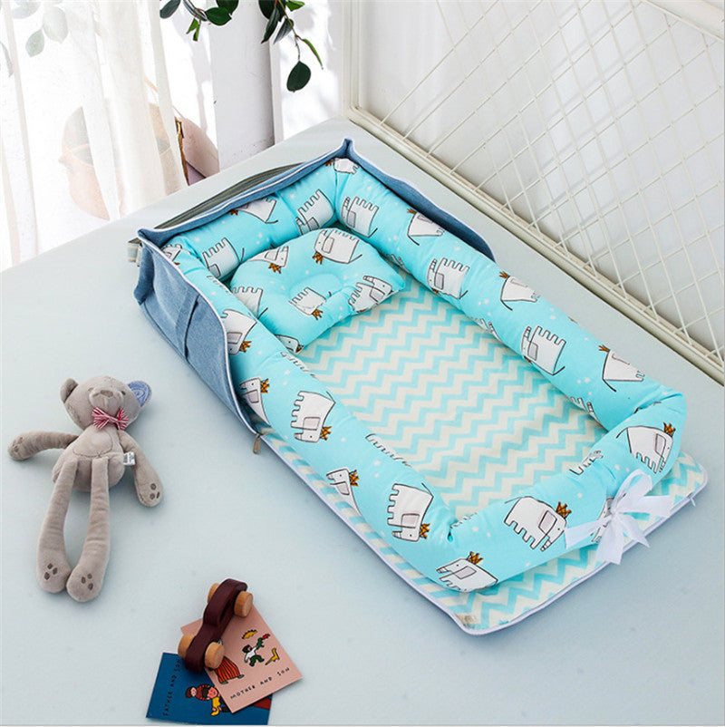 Portable Bed-in-bed Newborn Baby Bed Anti-startle Uterus Bionic Bed