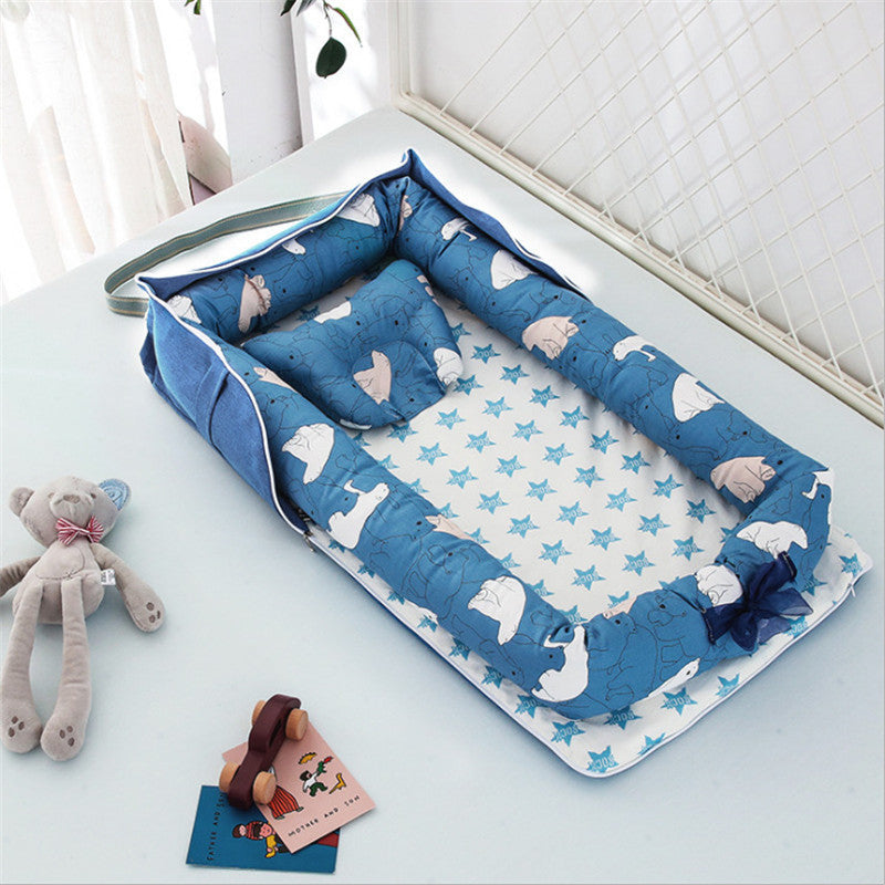 Portable Bed-in-bed Newborn Baby Bed Anti-startle Uterus Bionic Bed