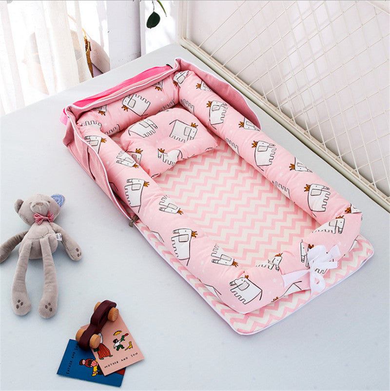 Portable Bed-in-bed Newborn Baby Bed Anti-startle Uterus Bionic Bed