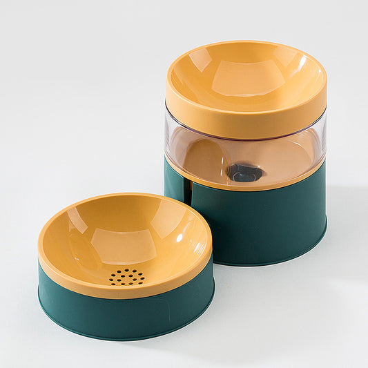 Pets Bowl Tipping Resistant  Food And Water Bowls