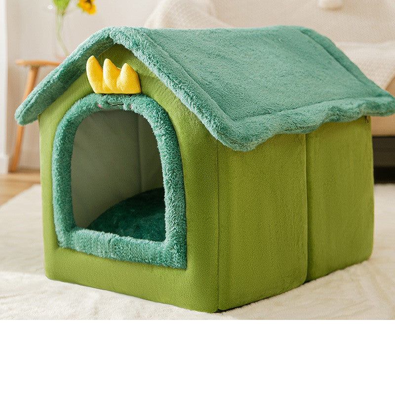 Foldable pet bed