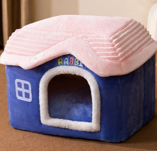 Foldable pet bed