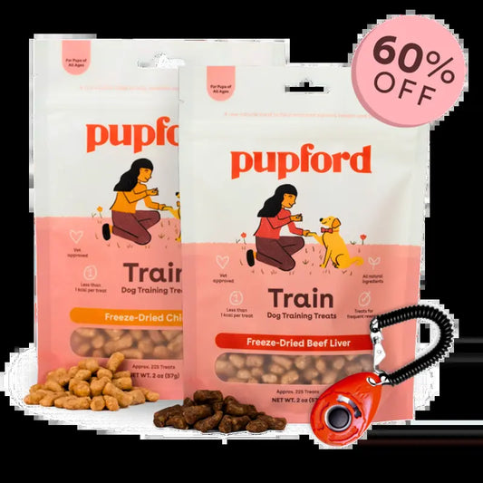 Pupford Training Treats for Our New Pup Parents