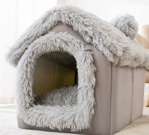 Foldable pet bed