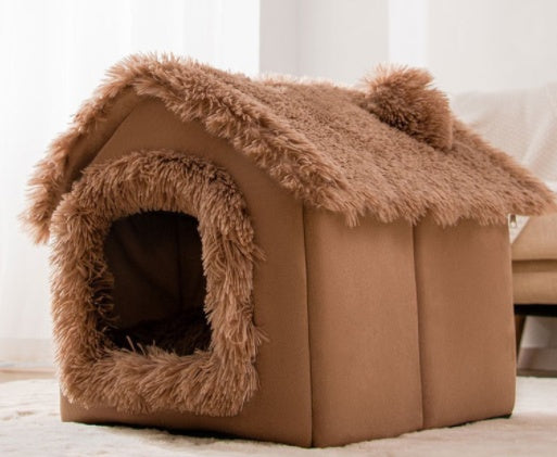 Foldable pet bed