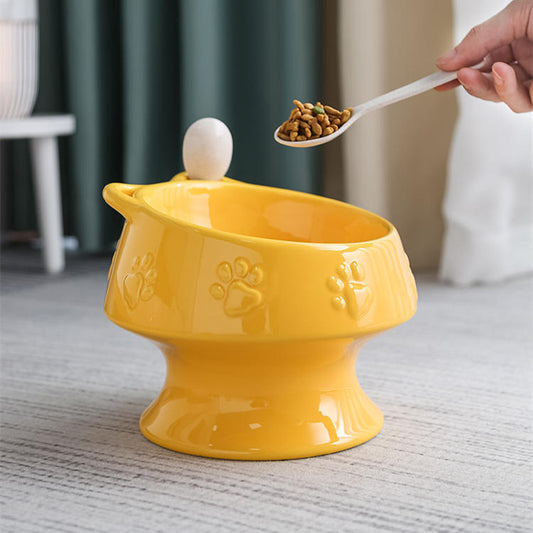 Pet food bowl