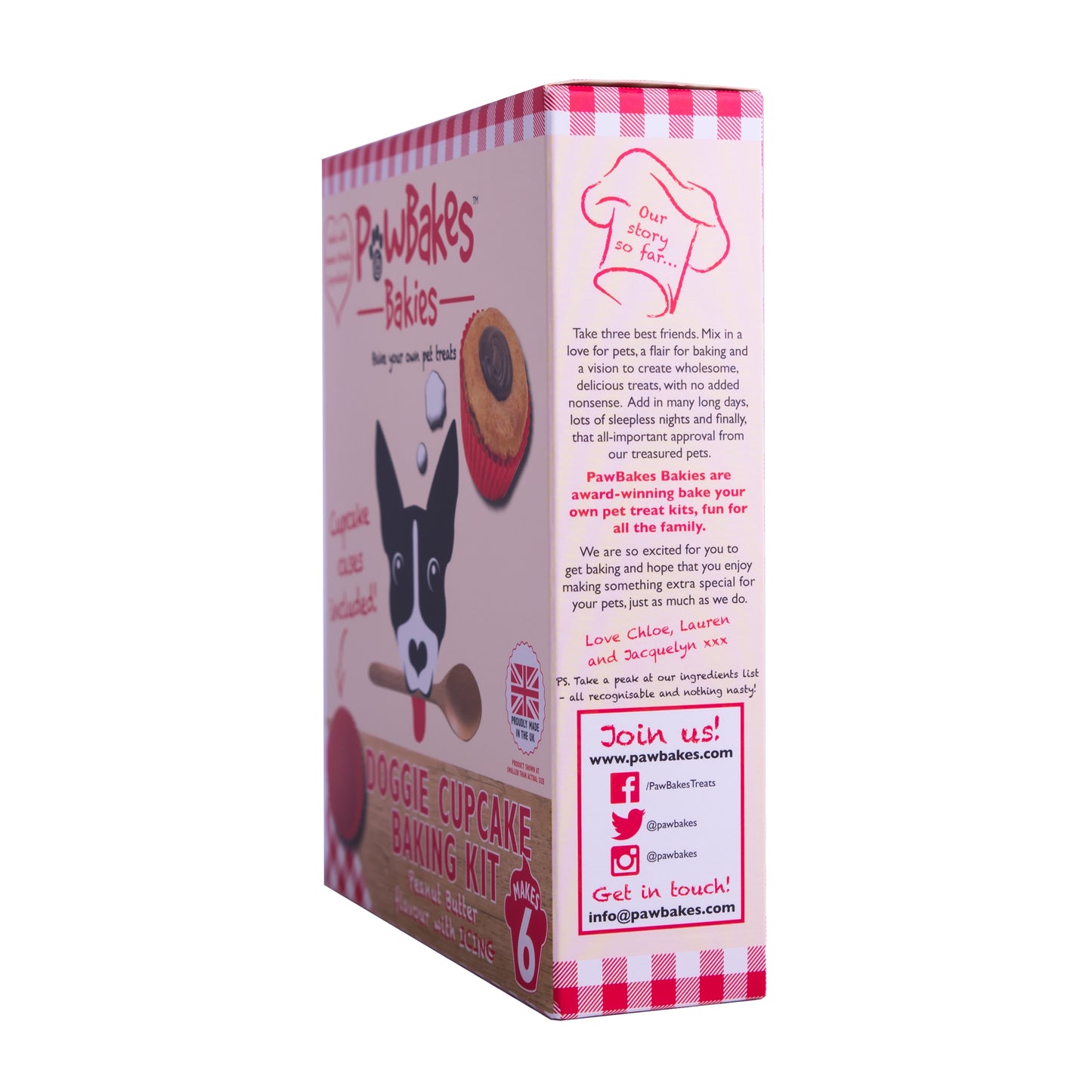 PawBakes Dog Cupcake Baking Kit